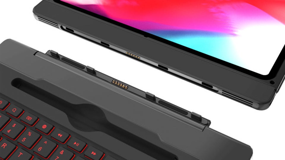 ワンタッチでキーボードだけ着脱できる！iPad Pro用キーボード