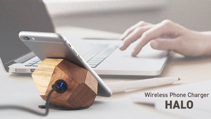 一瞬でオフィスの主役に』北欧ガジェット！無垢材の高品質ワイヤレス