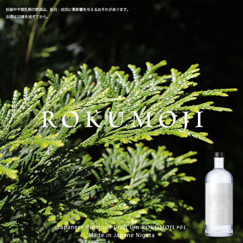 Makuake｜【数量限定】国産プレミアムクラフトジン！ROKUMOJI初公開