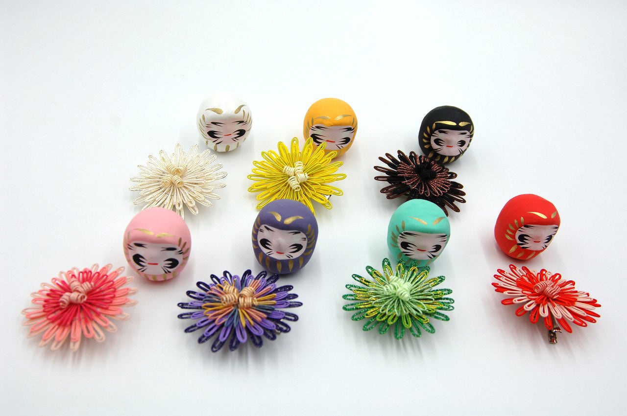 風水水引アートクリップ】☆開運風水＆伝統工芸水引細工の縁起物で運気