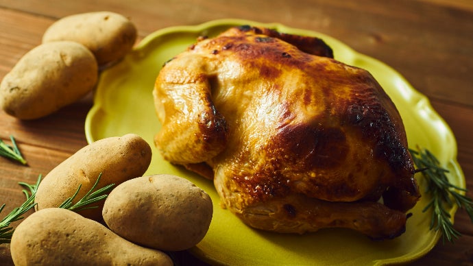 通も唸る、2度漬け熟成仕込みのごちそうチキン。北海道厚沢部町の恵み