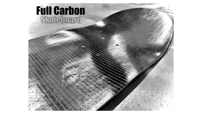 スケートボードの強度、耐久性の常識を覆す。カーボン素材の研究者が