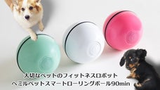 ペットの運動不足解消！遊びながらフィットネス効果！スマートローリングボール90m