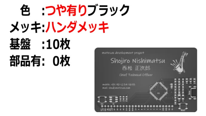 もらって驚く！プログラミング可能なインパクトのある名刺｜マクアケ