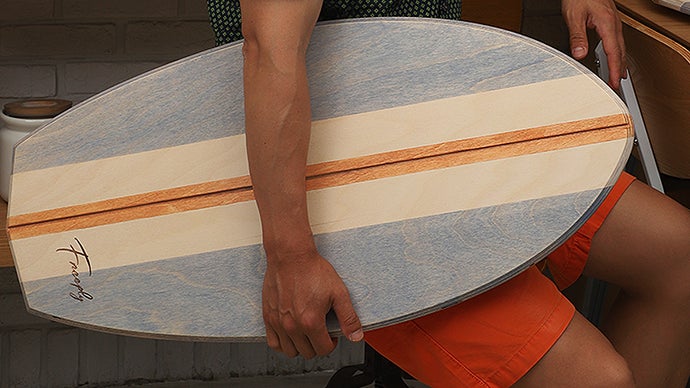 Freeply バランスボード パフォーマンスにスタイルもプラス！ 天然木材バランスボード