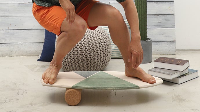 Freeply バランスボード パフォーマンスにスタイルもプラス！ 天然木材バランスボード