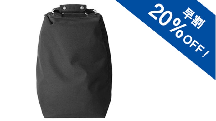 一瞬で肩掛けに！電車でもカフェでも邪魔になりにくいバック