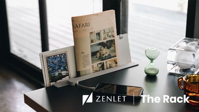 見せる事にこだわった新しい形のデスク収納「ZENLET The Rack