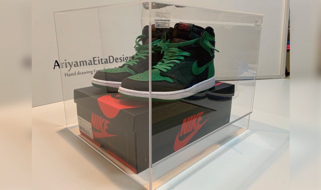 特価12枚　スニーカーボックス AJ NIKE展示用 収納 BOX 2個セット】 横型 シューズボックス スニーカーケース