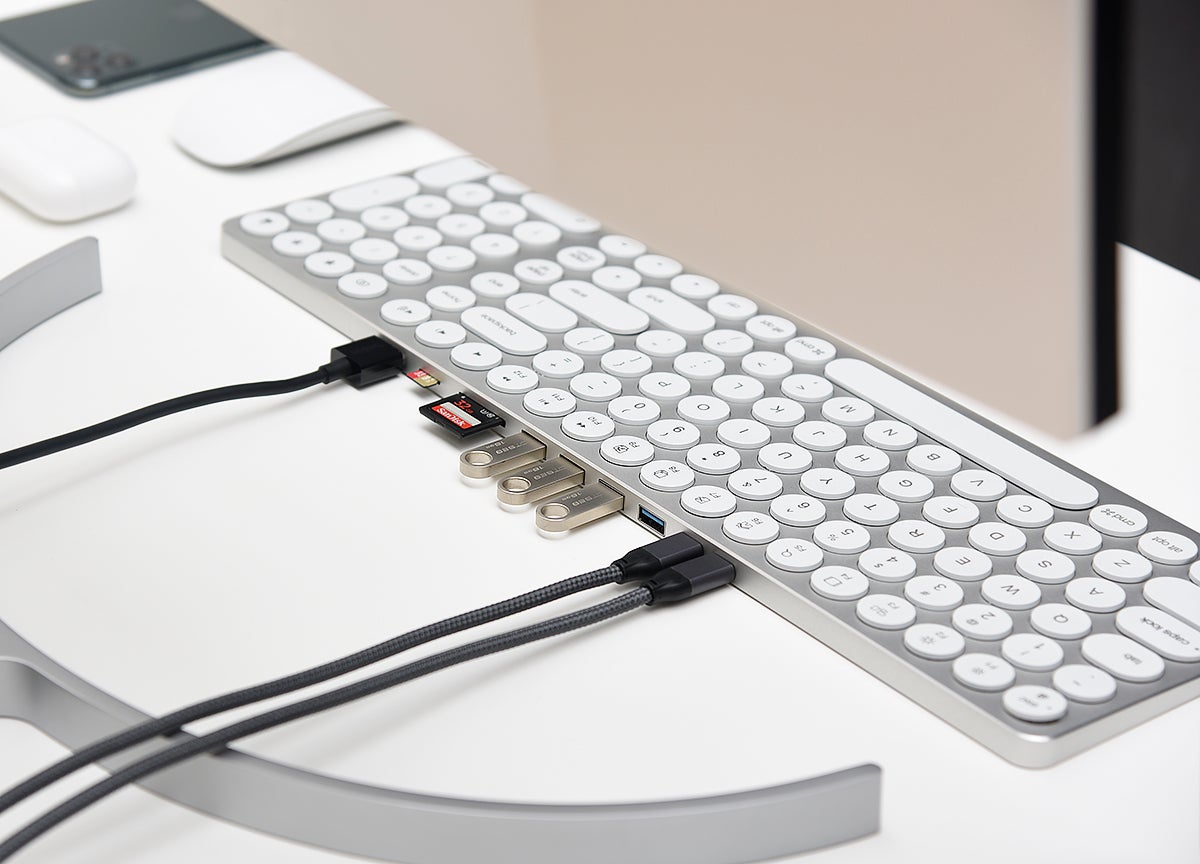 パソコンの機能を劇的に向上する9in1ハーブ付き多機能キーボード登場