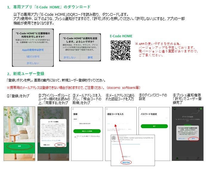 Makuake｜カメラとアプリを組合せ、家中をIoT化するE-Code HOME