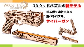 完成美に酔いしれる。遊べる3Dウッドパズル新作 サイバーガンWood Trick