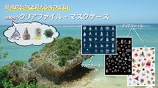 顕微鏡を覗くと見える海の宝石！自然の造形美を楽しむクリアファイルとマスクケース