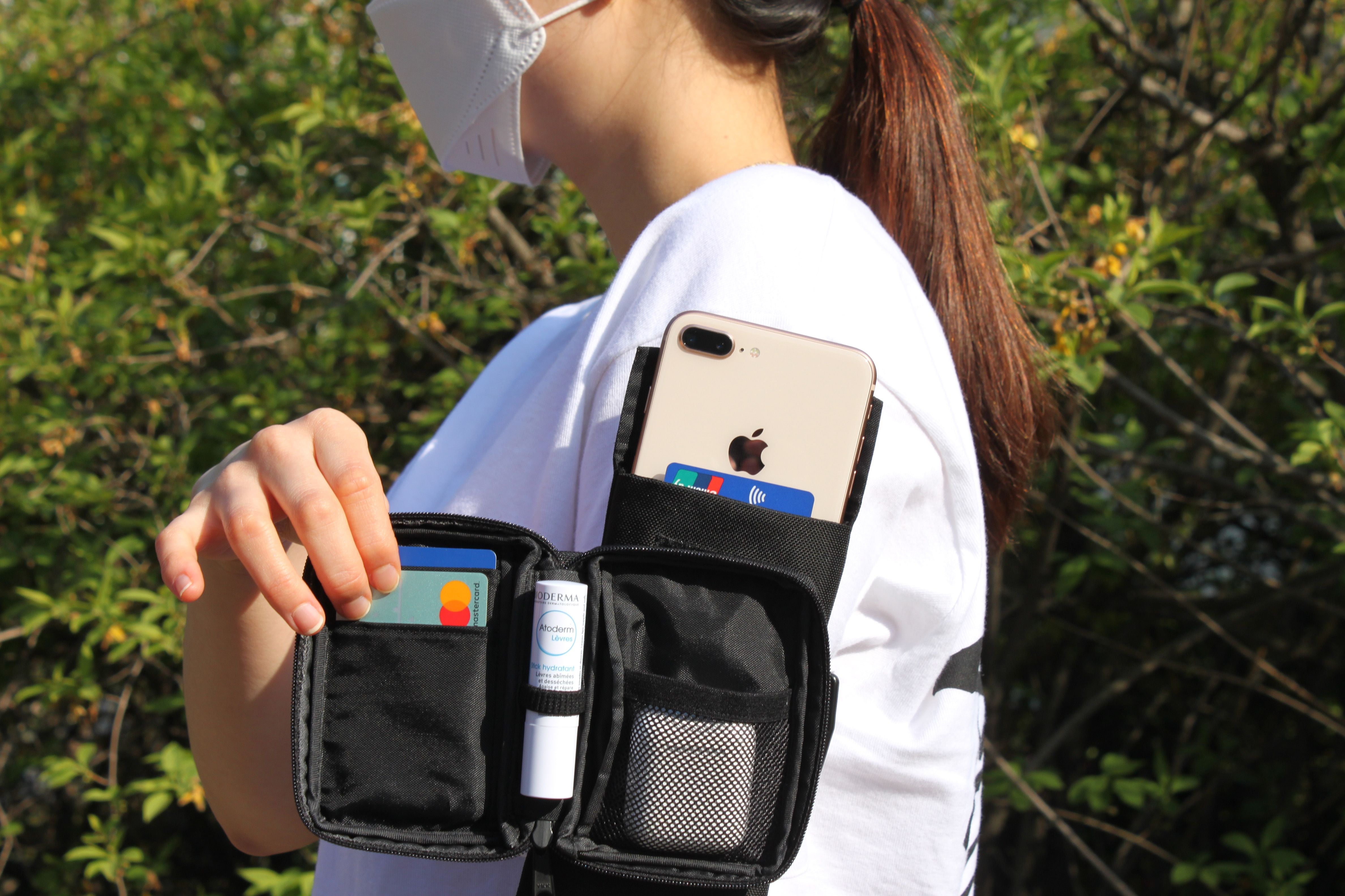 新時代の手ぶら外出を快適にサポートする後付け拡張ポケット新提案