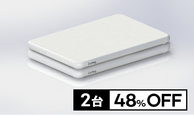 いつものトイレで猫様の体重と尿量・回数を自動で記録するCatlog Board