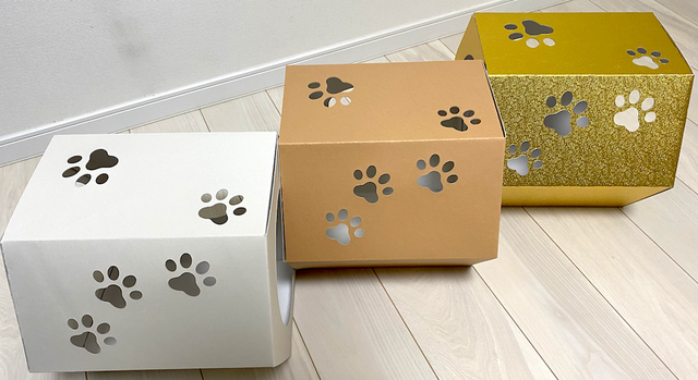 ねこつつ】長年の紙加工技術を活かした猫ちゃんが安らげる空間