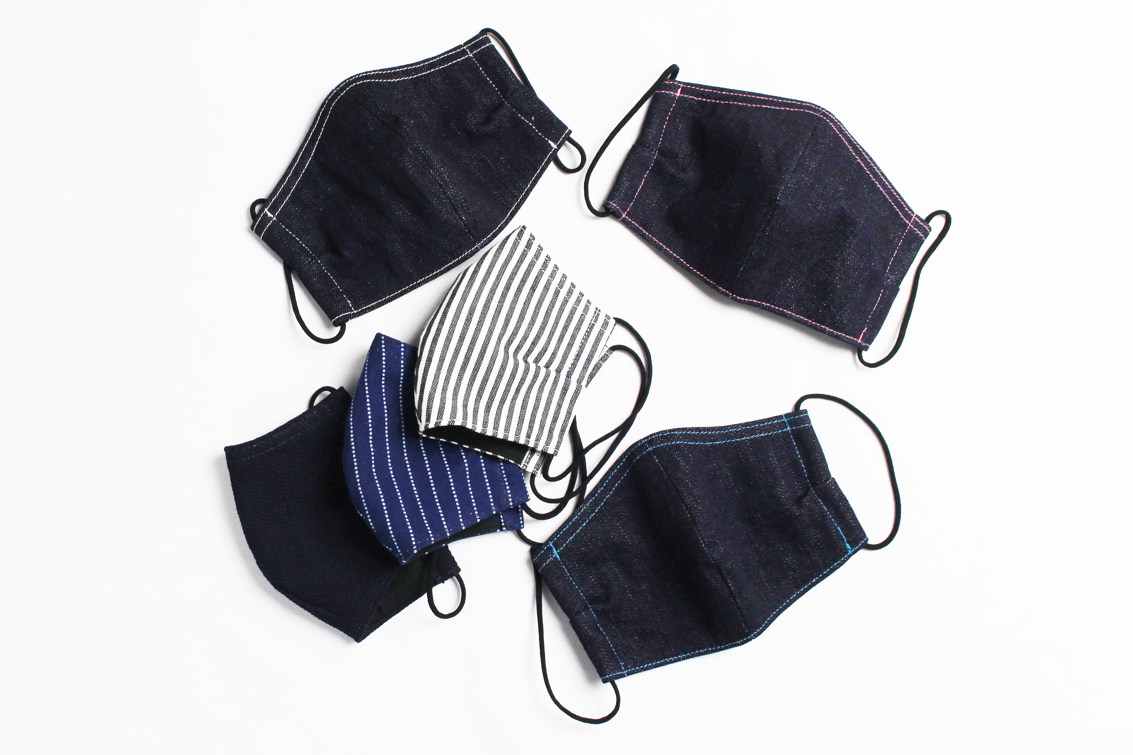 Goodsania X JAPAN BLUE】つけて、洗って育てるデニムマスク｜マクアケ