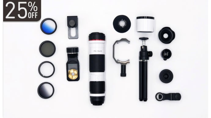 スマホカメラにカンタン接続！一気に画質が向上！「スマートフォン用