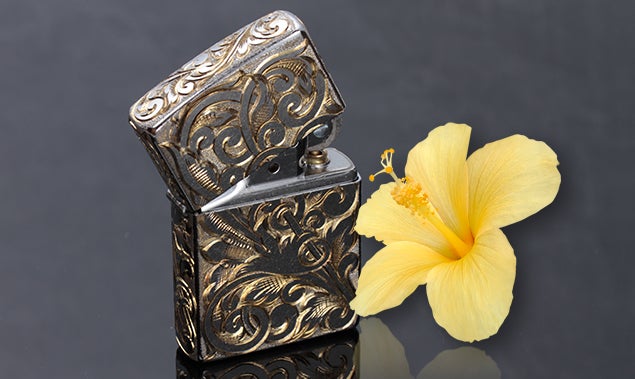 HARIAS✖️IMP. オリジナルジュエリーミラー　非売品 Makuake限定】芸術と呼べるZIPPO！Hawaiiの匠×装飾銃の技法｜マクアケ