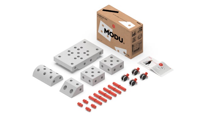 子どもの想像力と運動を 引き出す、”デンマーク発の知育おもちゃ、MODU