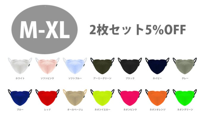 kumoranメガネが限りなくくもりにくいマスク第二弾。+全色抗ウイルス