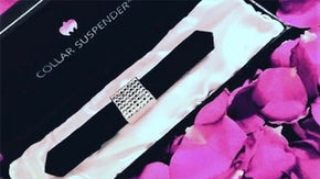 機能性アクセサリーの誕生！COLLAR SUSPENDER えり元に輝く個性を！