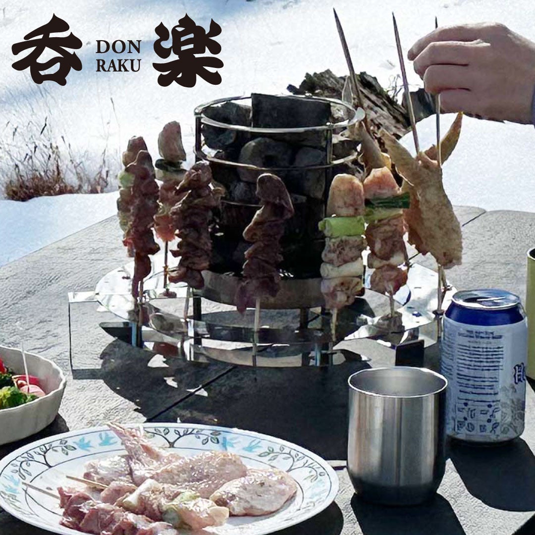 安心感のある焚き火を提供。大型焚き火台「炎箱（ほむらばこ）」。料理