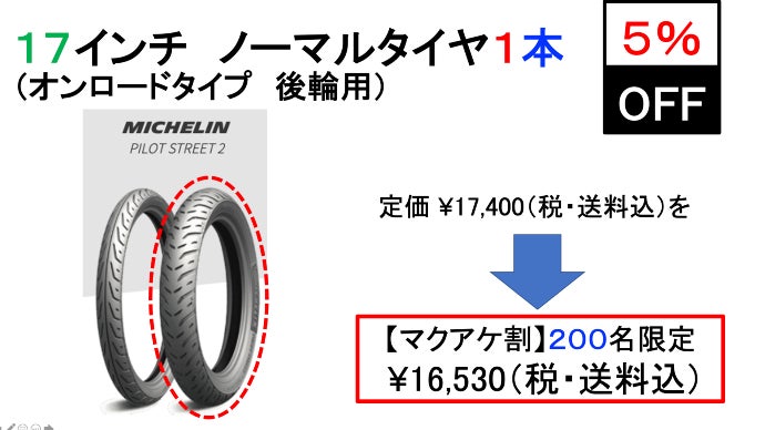 バイク用パンクしにくいタイヤ（通称：サバイバル（SV）タイヤ