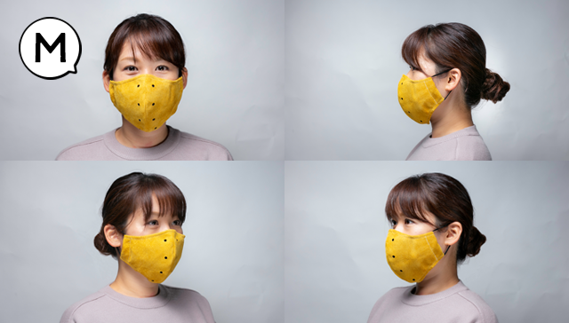 スウェードレザー製の新感覚オーバーマスク「W.W.MASK」毎日をおしゃれ
