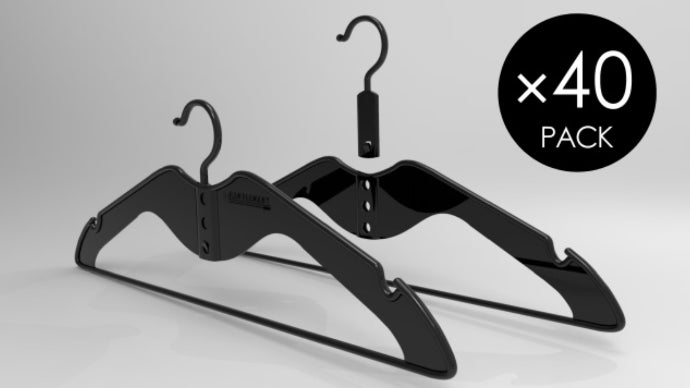 イタリア発！省スペースに収納できるハンガー「COMPACT HANGER