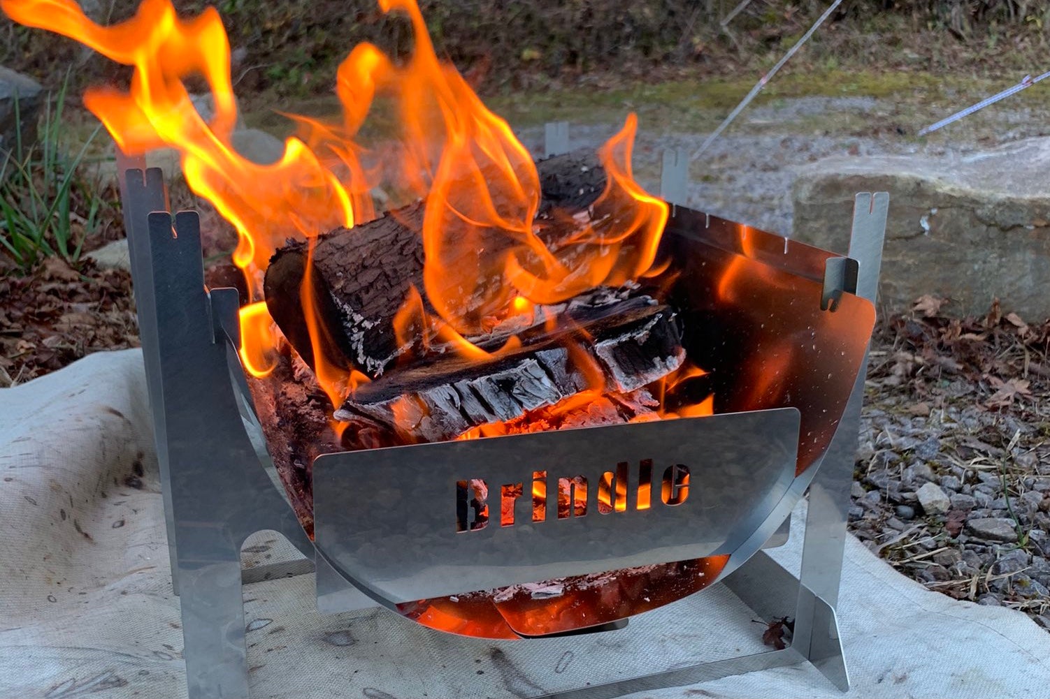 Brindle camp burnmore焚き火台