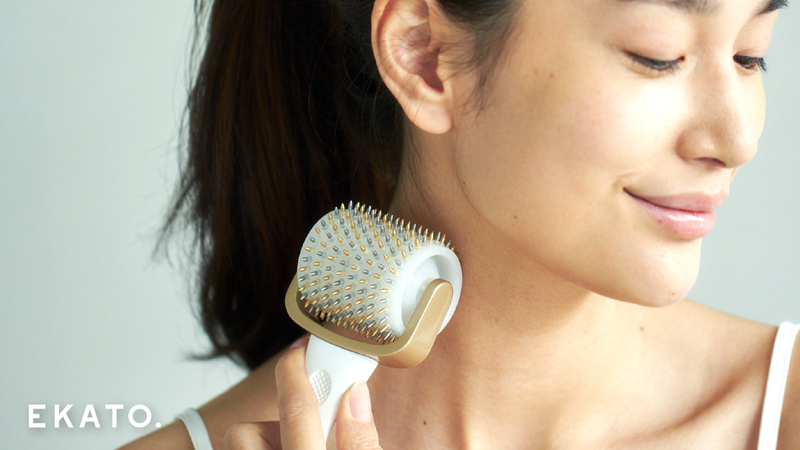 美品✨EKATO. ボディ メディテーションローラー 美顔ローラー 鍼 BODY MEDITATION ROLLER – EKATO.