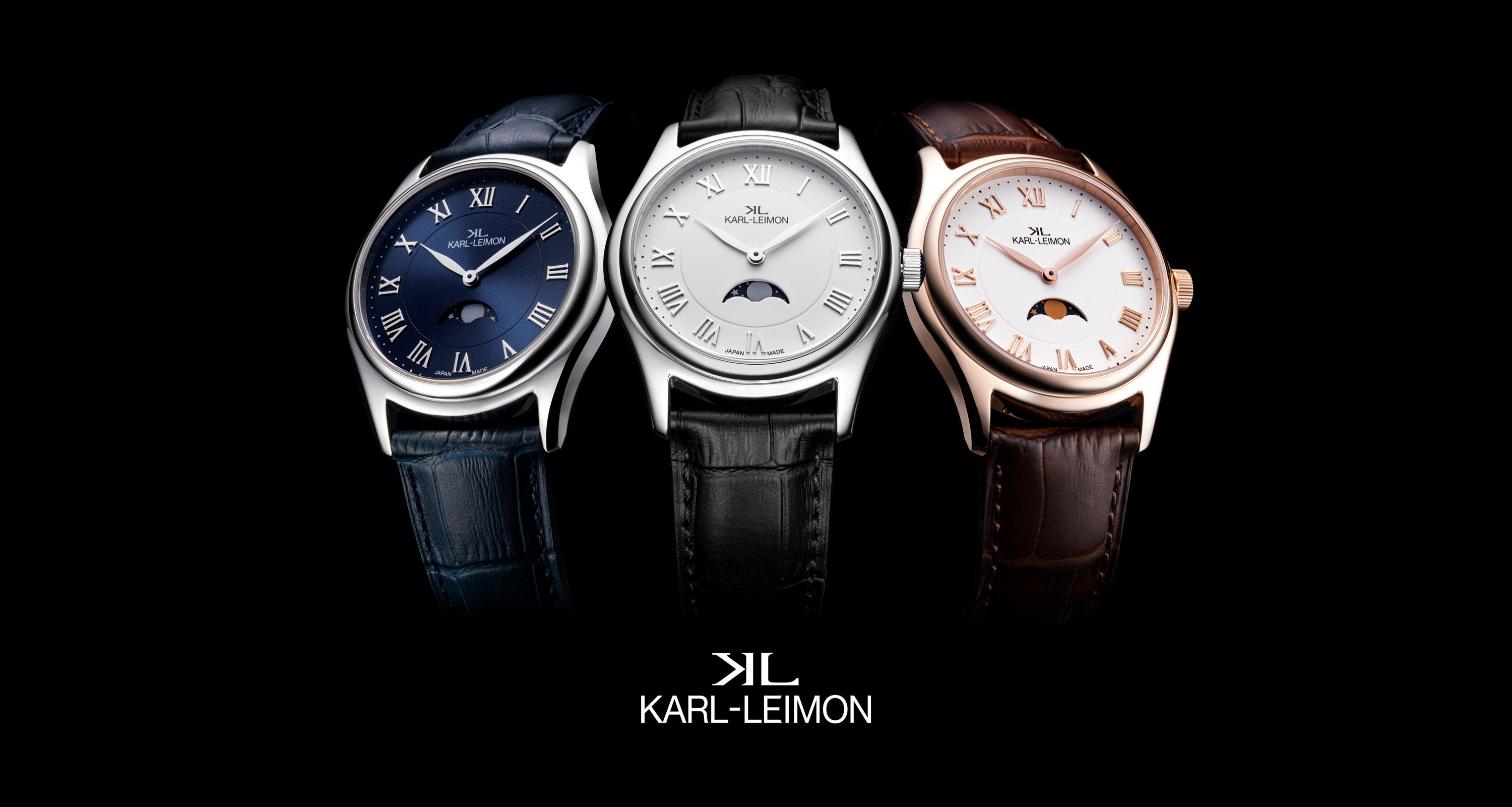 Makuake｜本格日本製ムーンフェイズ時計「カルレイモン」、究極の