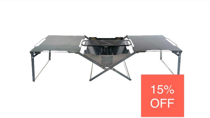 アウトドアやキャンプで活躍。自動車部品メーカーが造る新しい焚き火台