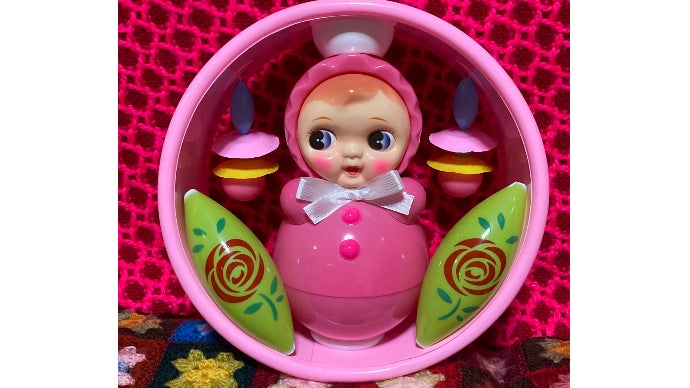 第二弾】可愛い昭和レトロデザインで「起き上がりこぼし」を復刻製造