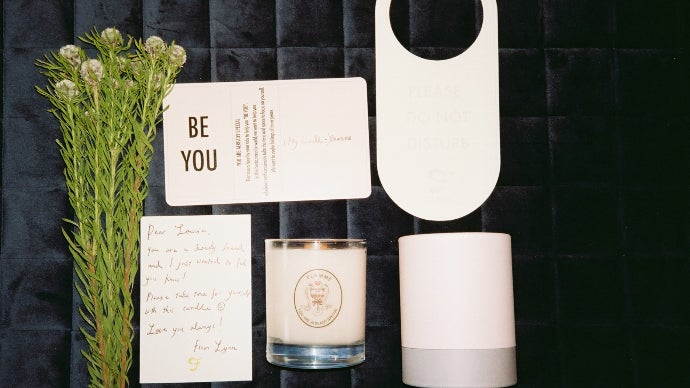 アロマキャンドルと過ごす、ありのままの自分へ戻れる36時間｜マクアケ