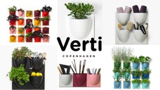 デンマーク発！グリーンも飾れるサステナブルな壁掛け収納～お部屋に彩りと遊び心を～