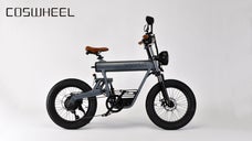 1台で電動バイク・ハイブリット・自転車の3WAY 公道仕様【COSWHEEL】