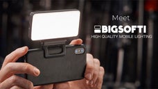 高品質の光を今、体感。 一歩先を行くポータブルソフトライト「BIGSOFTI」