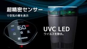 ウイルスまで除去、パワーモーターで素早く空気をきれいにする車載用空気清浄機