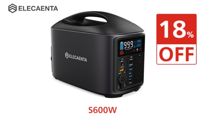 ELECAENTA S600W ポータブル電源 740Wh 600W ジャンク Amazon | ELECAENTA 電池交換式 ポータブル電源S600W 大容量