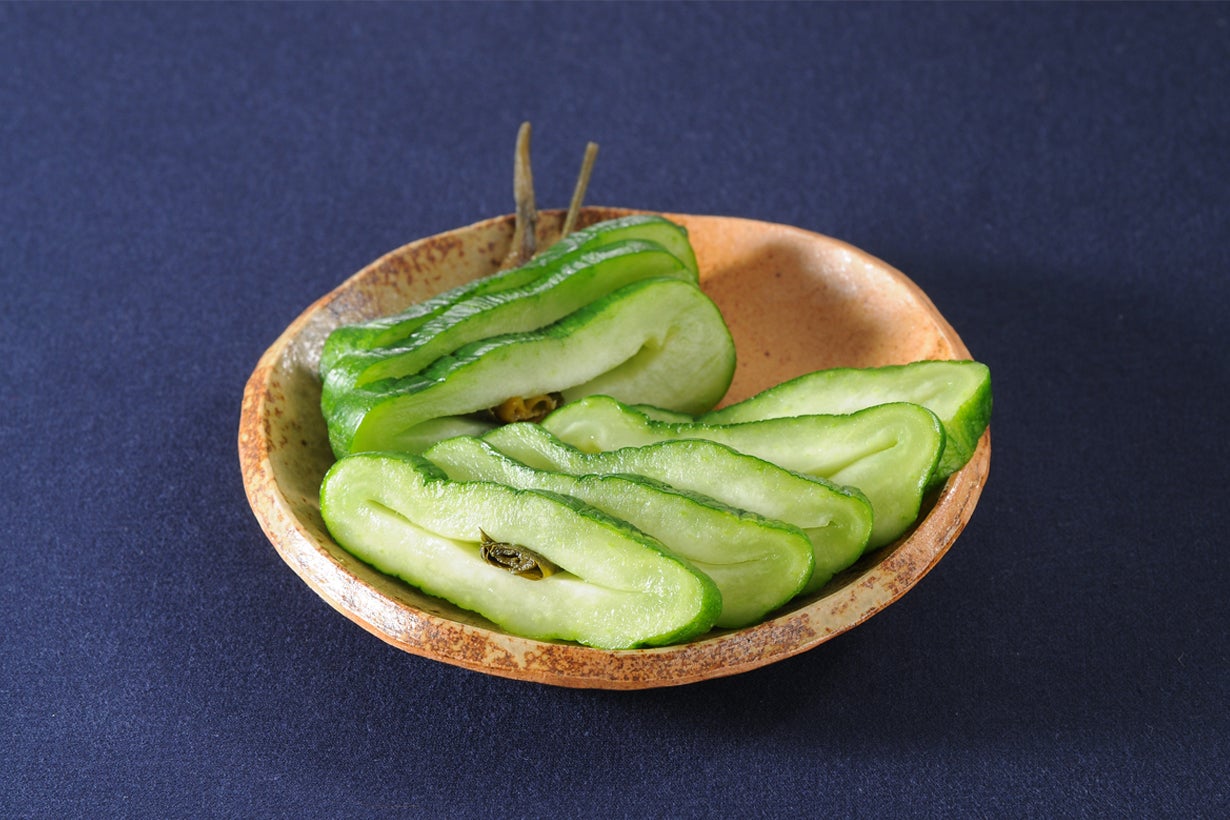 歯応え抜群なお漬物！水もしたたる新鮮野菜でお作りしています