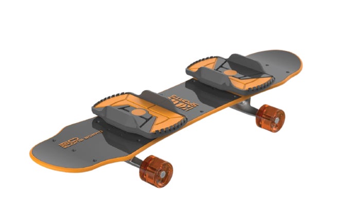 スケートボードがスライドでグングン進む！レジャーにおすすめ3D