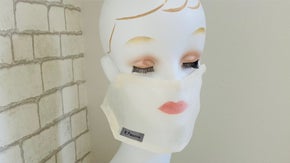 STOP！給食や外食が楽しめない毎日なんて！ 女性医師開発食事マスク「モアレ」