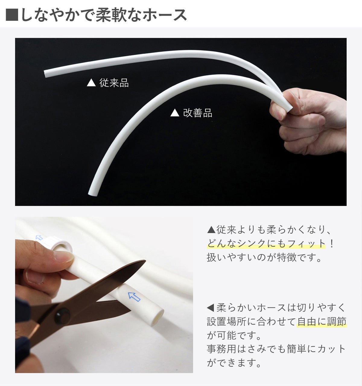 美味しい水をお届けします、約9年カートリッジ交換不要・コンパクトな