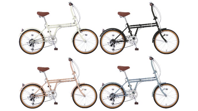 【新品】空気入れがいらない折りたたみ自転車20／エアハブ／オートライト／ブラック a.n.design-works 折りたたみ自転車 20インチ ミニベロ おしゃれ