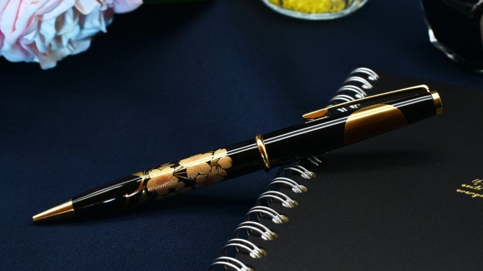 万年筆、蒔絵、輪島屋善仁-群馬