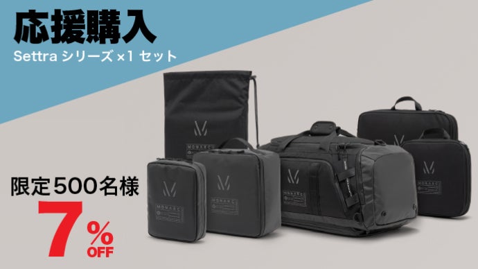 5種のバッグinバッグで自由な自分スタイルで使えるバッグ Settra 