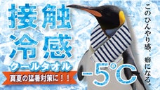 夏の猛暑対策にこれ1枚！接触冷感クールタオル！