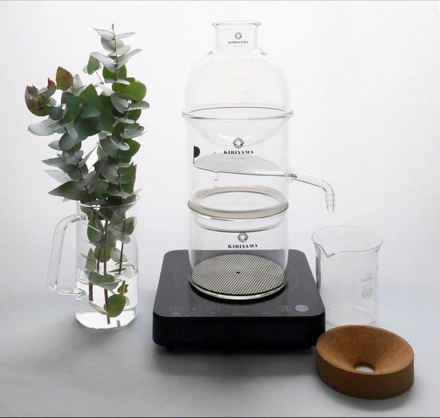 家庭用 アロマ蒸留器 桐山 桐山製作所｜KIRIYAMA アロマ水蒸気蒸留器｜LuLu 縷縷